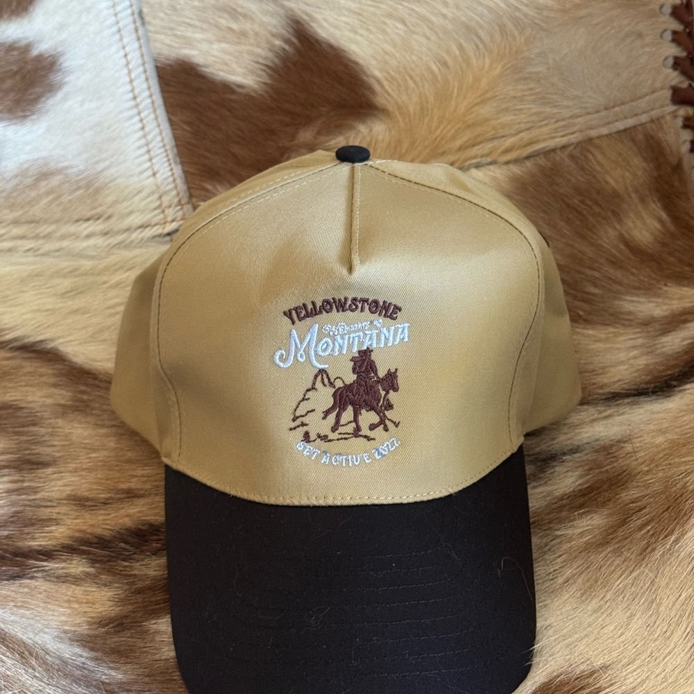 SET Active Yellowstone Montana hat